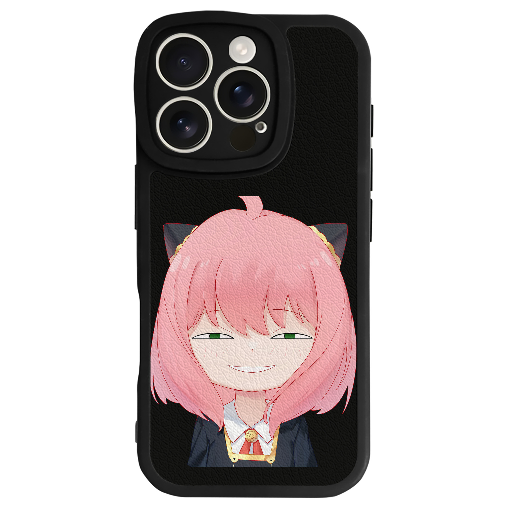 （画像用） SPY×FAMILY间谍家家酒 【iPhone 16シリーズ対応】シリコンスマホケース（レザー調） 材質：シリコン